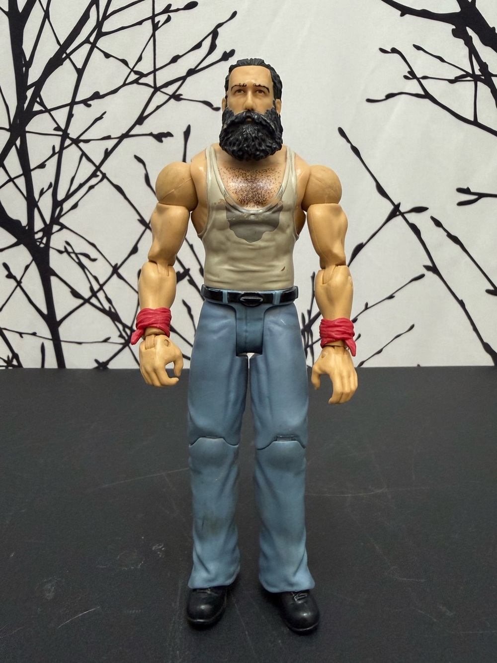 WWE Mattel 2011 Luke Harper Wyatt Family Wrestling Action Figure